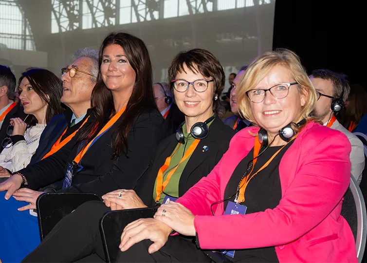 FREIE WÄHLER beim EDP Kongress und Konferenz 2024 in Brüssel.